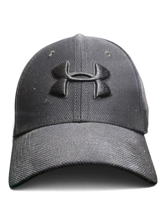 Under Armour Other - Under Armour Blitzing Stretch-Fit Baseball Cap Black Men’s L/XL